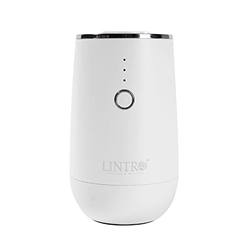 LINTRO - Difusor de aceite esencial portátil sin agua, recargable USB tipo C, aromaterapia 100% puro difusor nebulizador de aceite esencial...
