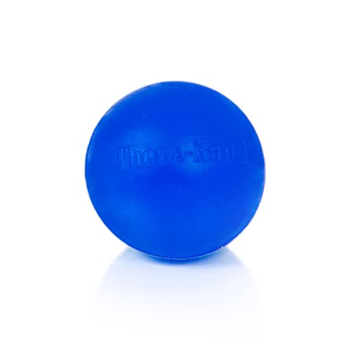 Theraband - Bola de entrenamiento para la mano azul blau - hart Talla única (091342641)