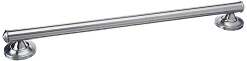 Moen LR8724D1GBN Barra de agarre para baño de diseño de 24 pulgadas, níquel cepillado