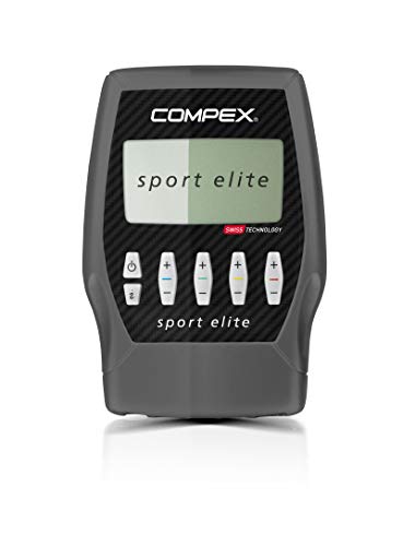Compex 506416 Sport Elite - Electroestimulador portátil, color Gris