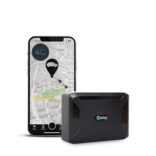 Salind 11 4G - Localizador GPS con Imán para Coches, otros Vehículos y Maquinaria - Seguimiento en Tiempo Real, Historial de Rutas y...