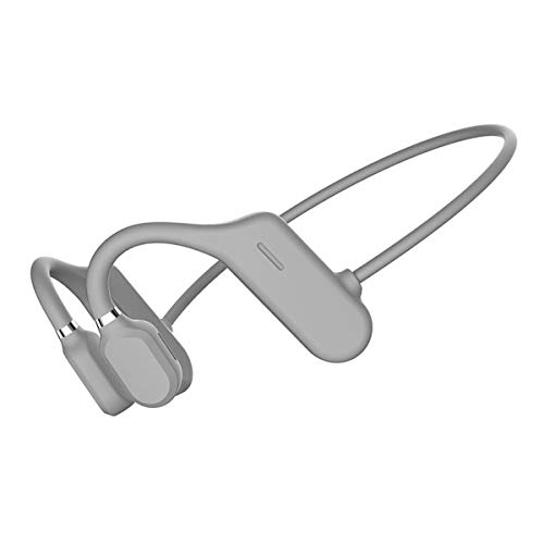 DERCLIVE Auriculares de conducción ósea impermeables, auriculares estéreo HiFi inalámbricos con micrófono para deportes fitness,...