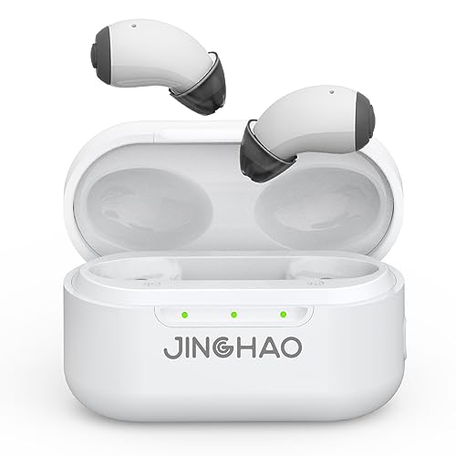 JINGHAO Dispositivo de amplificación de voz para personas mayores - ITE recargable amplificador de audio personal digital Ayuda para ver...