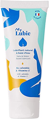 MY LUBIE - Gel Íntimo Lubricante Natural con Agua Enriquecida con Caléndula y Vitamina E - Muy Lubricante - Bio - Hidratante - Envases...