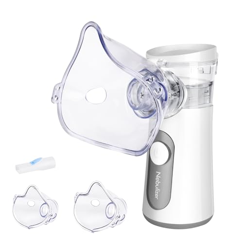 Paysoonor Nebulizador Portatil para Bebe Niños y Adultos, Inhaladores Eléctricos para el Tratamiento de Tos, Asma, Enfermedades...