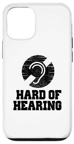 Carcasa para iPhone 13 Pro Símbolo de discapacidad auditiva, sordera y dificultad auditiva