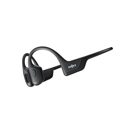 SHOKZ Versión no Oficial OpenRun Pro, Auriculares Deportivos Inalambricos de Conducción Ósea de Color Negro