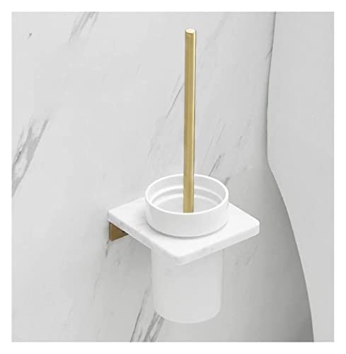 Escobilla para Inodoro Juego de escobilla y soporte para inodoro, escobilla para baño, WC portátil para colgar en la pared, juego de...