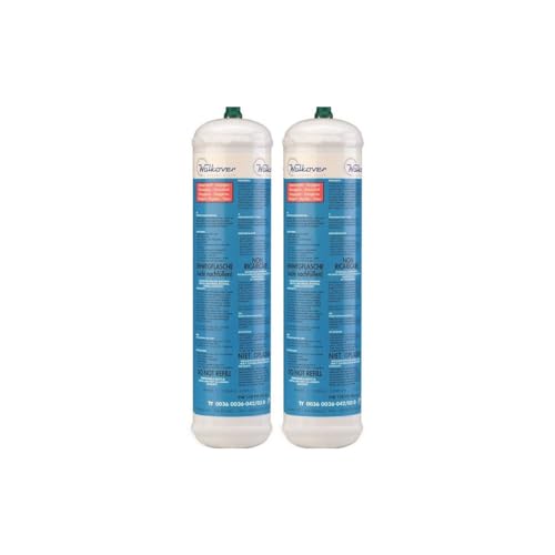 KEMPER – Botella de oxígeno 110 bar x 2 conexión M10 Soldadura bigas desechable 110 litros