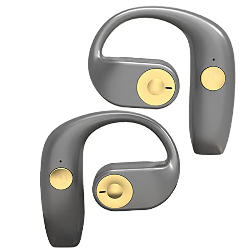 Auriculares Conduccion Osea Bluetooth 5.2 Auriculares Inalambricos Deportivos Diseño Open-Ear Auriculares Inalámbricos Bluetooth con HD...