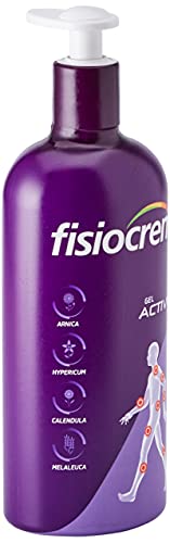 FISIOCREM | Gel Active 600ml | Crema para Preparación Muscular | Ingredientes Naturales Árnica,...