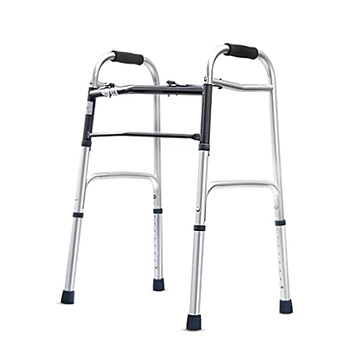 Andador para personas mayores Andador para personas mayores Andador para subir y bajar escaleras Andador Movilidad ajustable de aluminio...