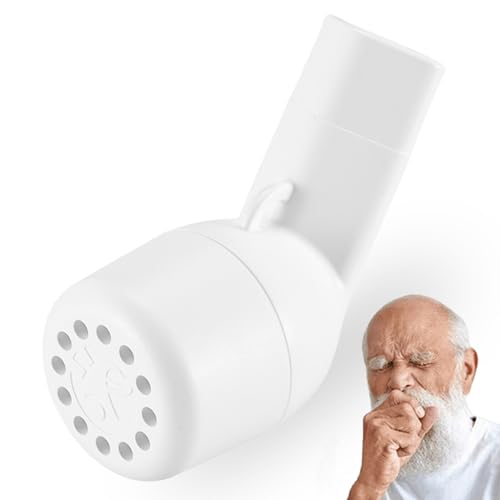Air Physio - Dispositivo de respiración original para pacientes con enfermedades respiratorias productoras de moco, color blanco