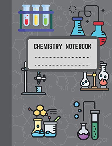 Chemistry Notebook: Lined Composition Notebook:110 pages, 8.5 x 11'', for chemistry students ( with...