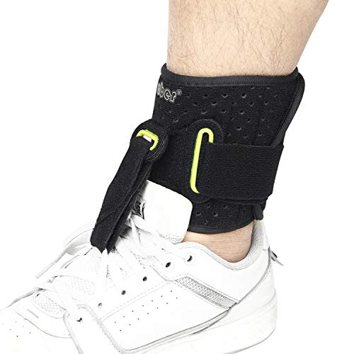 HNYG Foot UP - Soporte ajustable para caminar, soporte AFO para pie caído, tamaño universal de 13 pulgadas, transpirable y cómodo,...