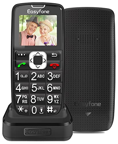 Easyfone Prime-A6 gsm Teléfono Movil para Personas Mayores con Teclas Grandes, Audífonos...