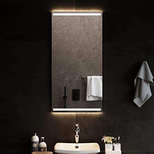 INLIFE Espejo de baño LED 50 x 100 cm, 5,84 kg, 3154071
