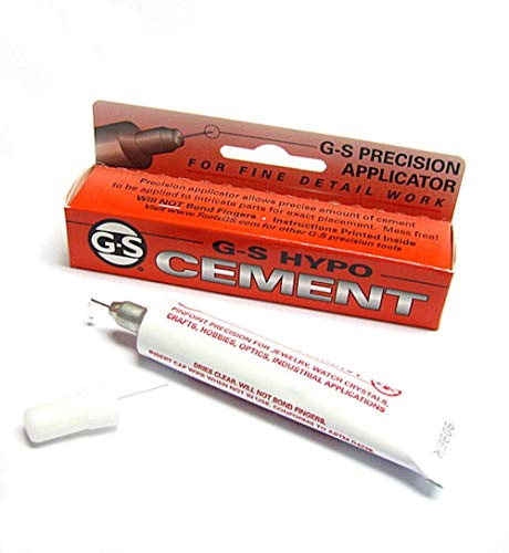 TCC Sourcing 1 pegamento adhesivo para aplicaciones de precisión G-S Hypo Cement para manualidades de joyería