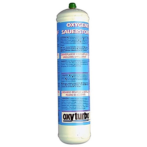 Oxyturbo OT116 Oxygen Botella, para Ot115 Turbo 90, 1 L