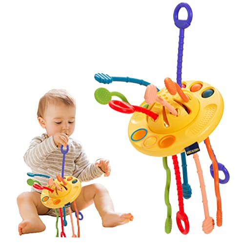 Jokooan Montessori Juguetes para Bebés, Juguetes para Bebés de Habilidades Motoras Juguetes de Actividad Multisensorial para Bebés,...