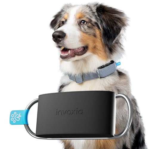 Invoxia Minitailz - Rastreador de Salud y GPS para Perros #1 - Escaneo Cardíaco y Respiratorio - Ubicación en Tiempo Real - Análisis de...