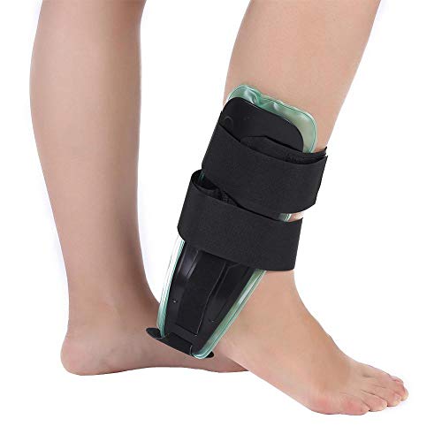 Soporte para tobillo y soporte estabilizador de tobillo y protector de pie para tendinitis, tobillos torcidos, deportes de carrera, fútbol,...