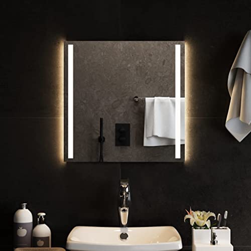 INLIFE Espejo de baño LED 50 x 50 cm, 3,14 kg, 151739