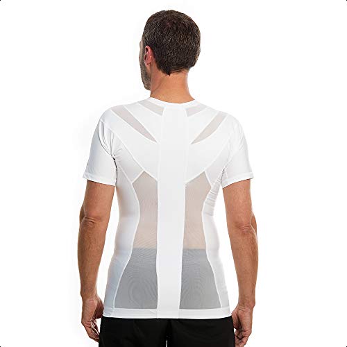 ActivePosture® - Camiseta con Corrector de Postura para Espalda | Corrector de Hombros para Hombre...
