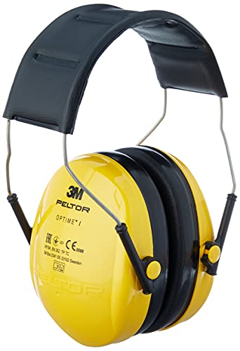 3M Peltor Optime I Orejeras H510A; protector auditivo ligero con almohadillas suaves, protección...