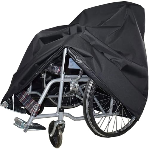 Funda para scooter de movilidad, funda de almacenamiento para silla de ruedas, funda antipolvo, funda de lluvia para exteriores contra el...