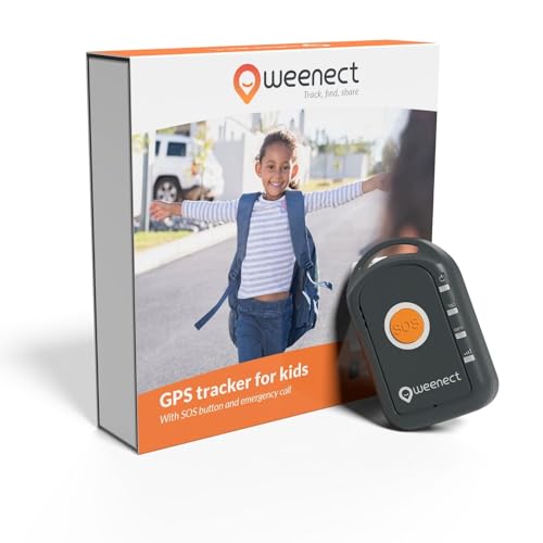 Weenect - GPS para niño | Sin límite de Distancia | 7 días de autonomía | Botón de Alerta | Teléfono de urgencia | 2G | Funciona con...
