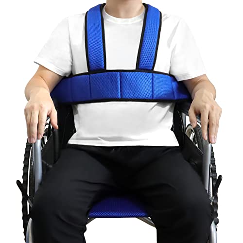 [LOSCHEN]Arnés de silla de ruedas antideslizante medio chaleco cinturón de seguridad de espesor ajustable para niños mayores y...