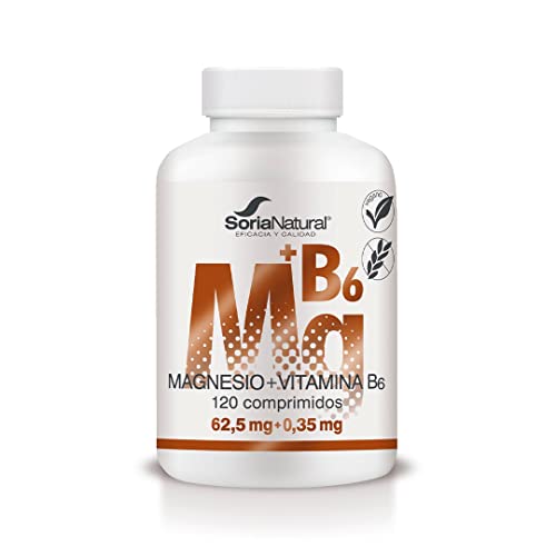 Soria Natural Magnesio + Vitamina B6 Liberación Sostenida 120x1550 mg