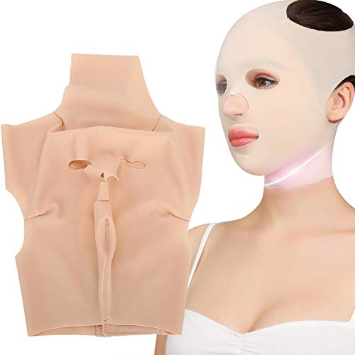 Facial Adelgazante Máscara, Faja Facial Para Cinturón de ajuste facial reductor de papada con buena elasticidad para dar forma a la piel,...