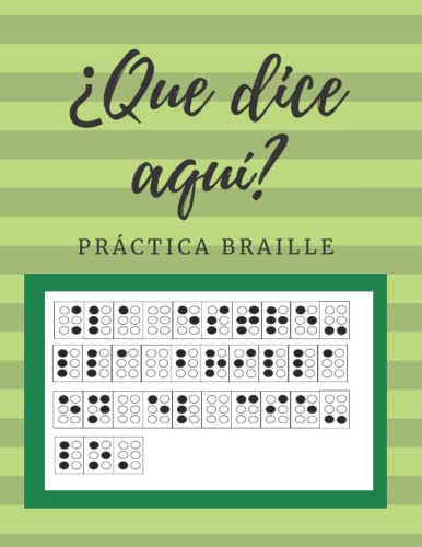 ¿Que dice aquí? Práctica Braille en Tinta: Sistema Braille