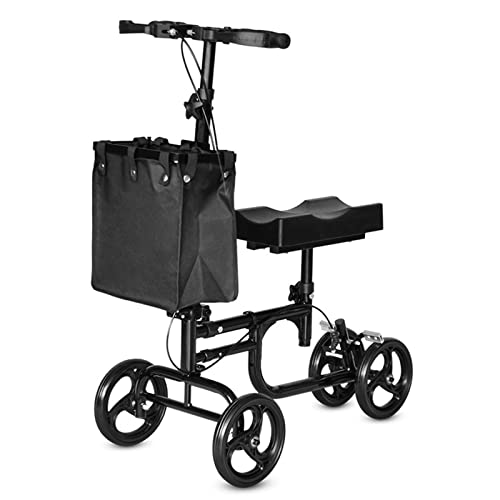 Andador de rodilla Andadores ligeros para personas mayores Andador plegable para personas mayores Ayuda para discapacitados Andadores...