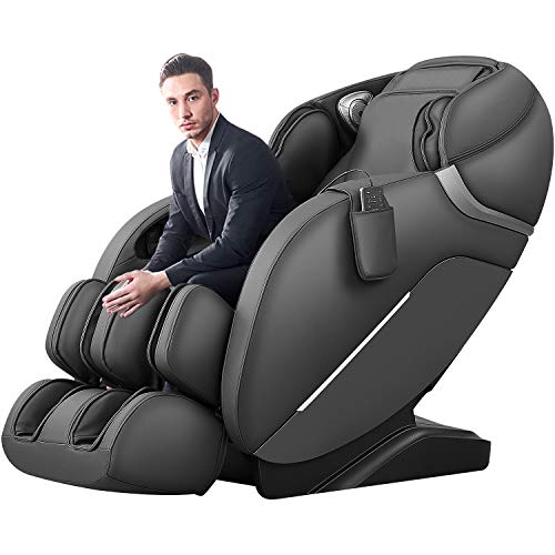 iRest Sillón de Masaje para Todo el Cuerpo - Sillón reclinable Zero Gravity - Manos robóticas 3D con Pistas SL - Masaje para la Shiatsu -...