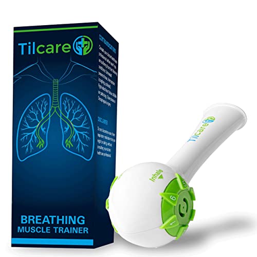 Incentivador respiratorio de Tilcare - Ejercicio pulmonar para desarrollar pulmones fuertes - Ejercitador respiratorio que es una gran...