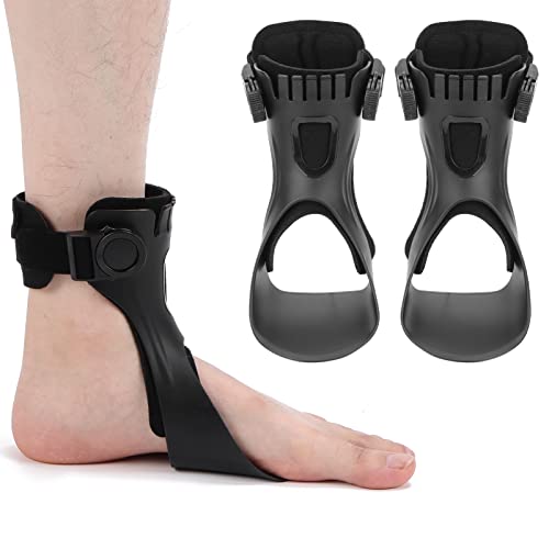 Soporte para pie caído, ortesis de tobillo y pie suave para elevar el pie, soporte ligero para pie pendular, soporte ortopédico para...