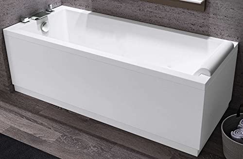 bañera baño rectangular Novellini Calos estándar marco 150x70 160x70 170x70 170x75 170x80 180x80 H58 cm acrílico Reversible...