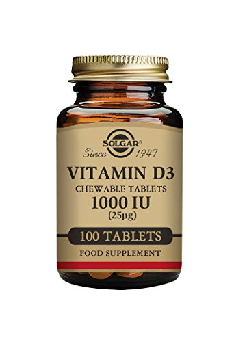Solgar – Vitamina D3 1000 UI (25 µg) - Cuida tu sistema inmunológico – Protege tus defensas – Contribuye al mantenimiento de los...