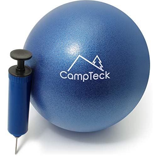 CampTeck U6812 Pelota Pilates Pequeña Plástico Anti Pinchazos 23cm Pelota Yoga Balón Pilates para el Ejercicio, Gimnasio, Fitness, etc....
