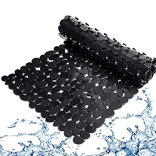 Alfombrilla antideslizante para ducha, con material externo antideslizante y absorbente, resistente