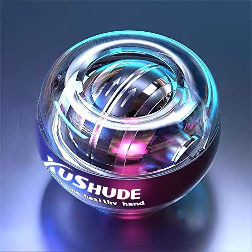 Bola giroscopio de Ejercicio Autostart Energy Ball LED Power Muñeca ball ，para Entrenar la Mano y Brazos accesorios de fitnessde