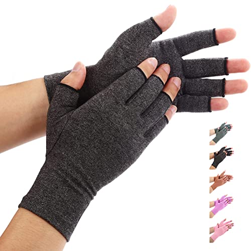 Duerer Arthritis Gloves, guantes de compresión mujeres y hombres alivian el dolor de reumatoide, RSI, túnel carpiano, guantes de mano para...