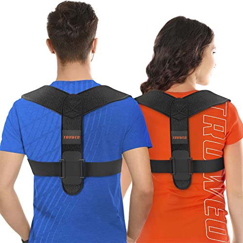 Posture Corrector For Men And Women - Adjustable Upper Back Brace For Clavicle To Support Neck, Back...