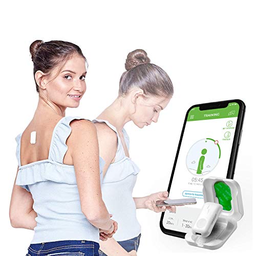 Upright GO 2 Dispositivo Corrector y Entrenador de Postura para Espalda Recta Crecimiento Personal con Aplicación iOS/Android y un Pack de...