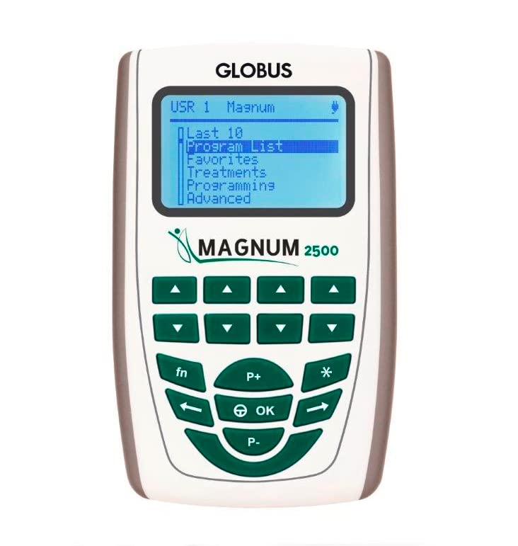Globus | Magnum 2500 Solenoides flexibles, Magnetoterapia 52 programas, Tratamientos Domiciliarios, Recuperación de Traumas y Fracturas,...