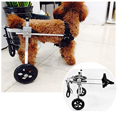 Perro de Sillas de ruedas Mascotas Silla de ruedas Para Perros Discapacitados físicos de los Animales Carro Mascota Scooter Perro Silla de...