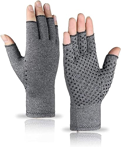 VITTO - Par de guantes para la artritis con agarre. Proporcionan calor y compresión para ayudar a aumentar la circulación reduciendo el...